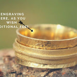 Handcrafted 14K Gold Spinner Rings